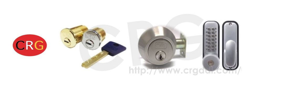 CRG Products - Replacement Cylinders, Door lock set